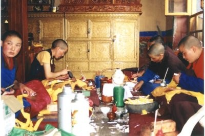 Nel monastero femminile Ani Sanghkhung a Lhasa. Foto: Thomas Benedikter.